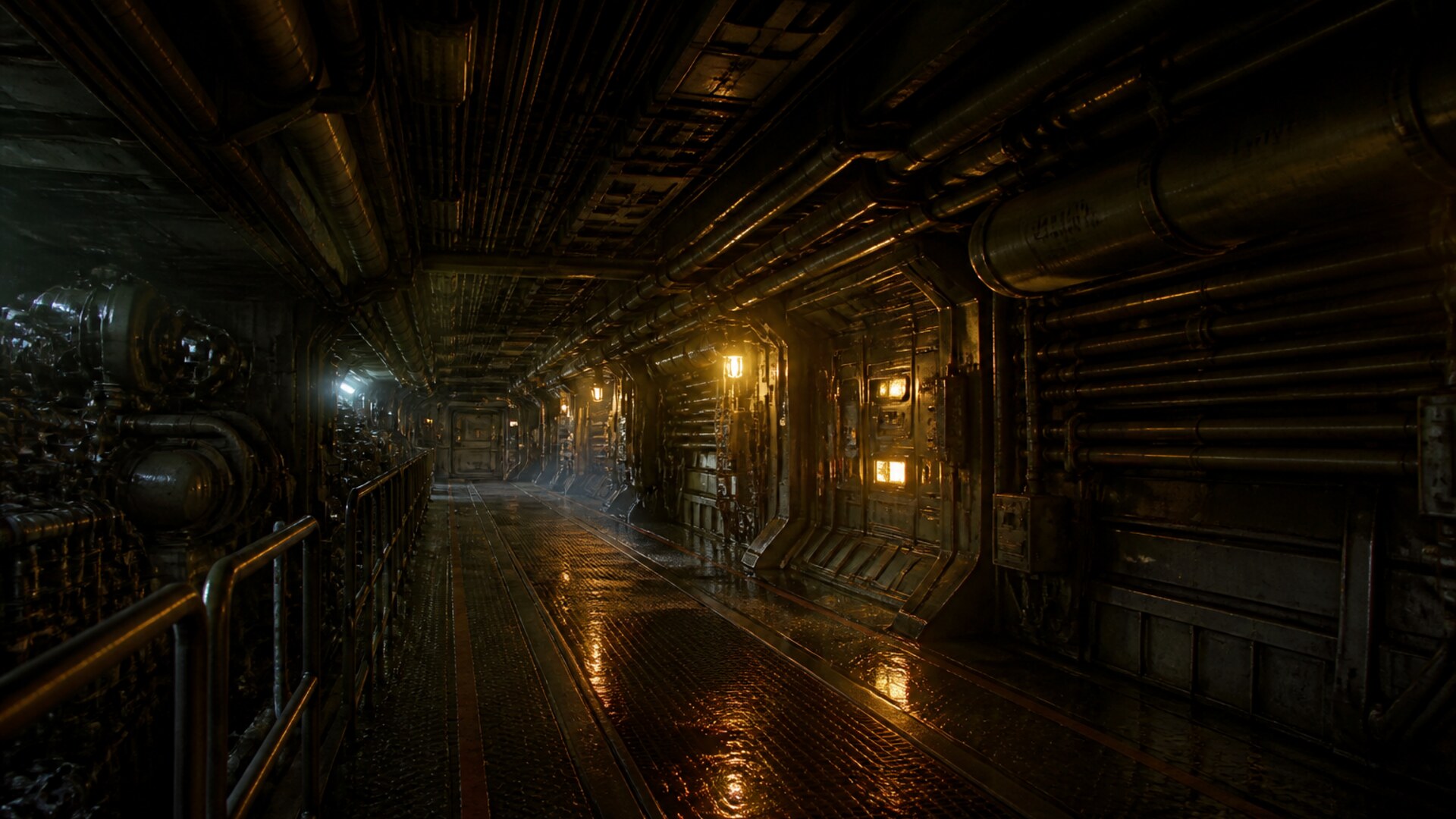 Nostromo corridors