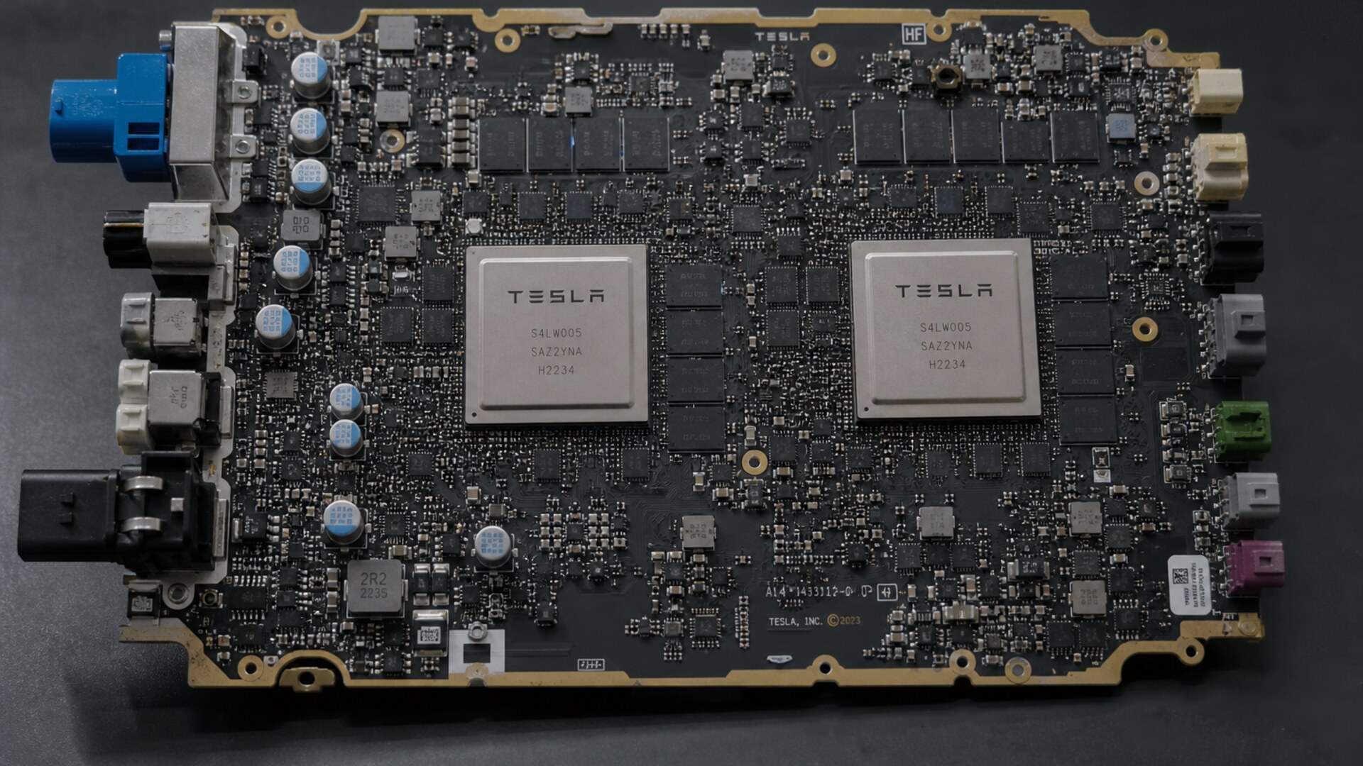 Tesla AI4 computer board